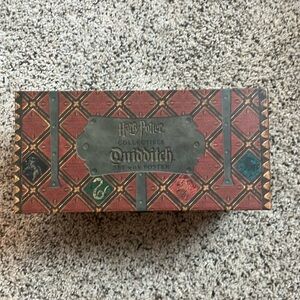 Harry Potter collectible Quidditch set.